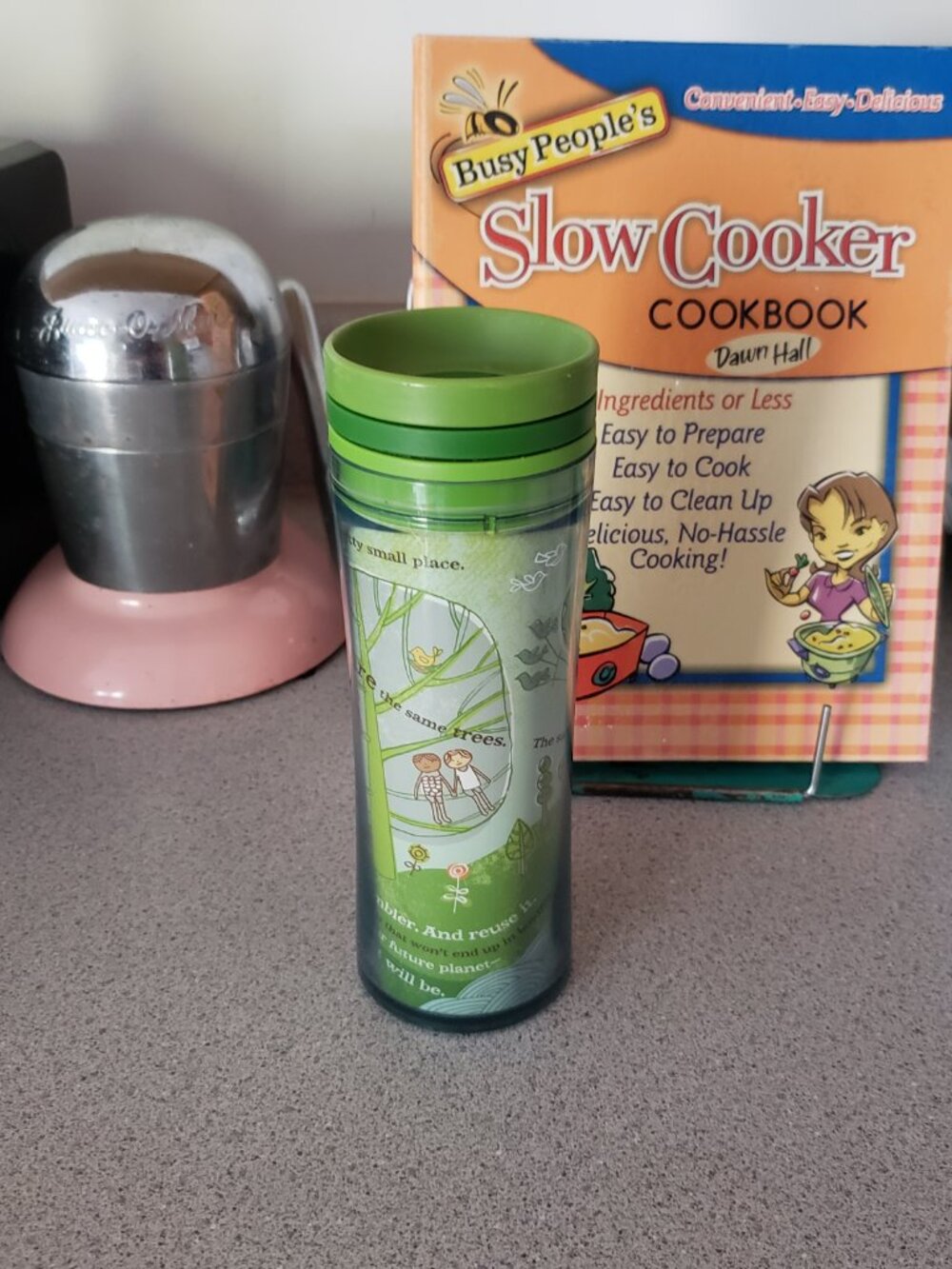 Starbucks Green Recycled Travel Cup/Tumbler Save the Planet 8oz
